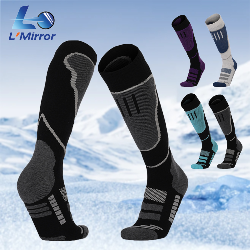 Thermal Sock Winter - L ● Mirror 2 Paar Kniehoge