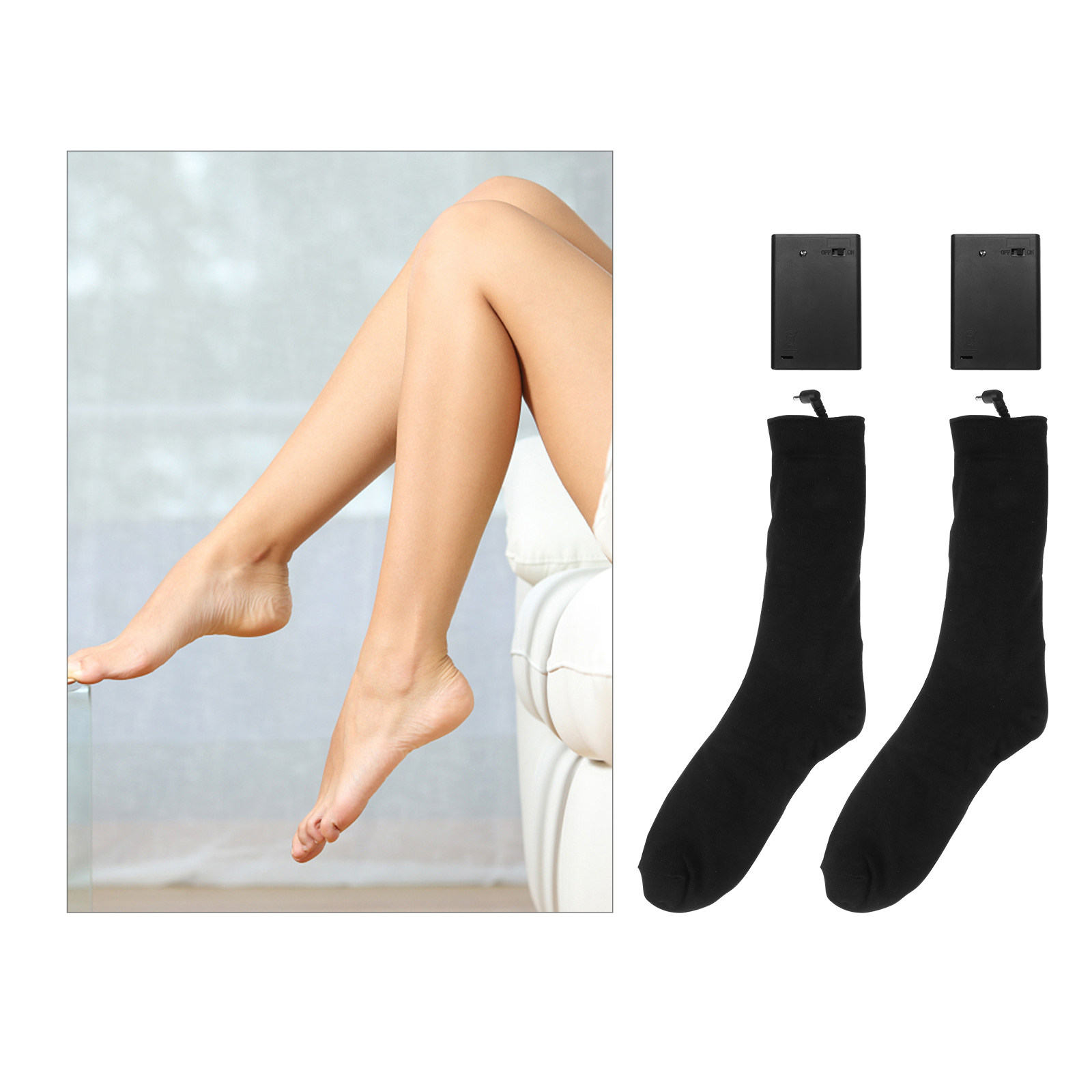 Warme, verwarmde wintersokken, - Thermal Sock Winter recensie en prijs