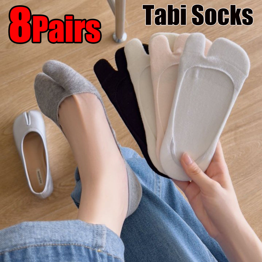 Dames katoenen tabi-sokken met - No Show Sock Women recensie en prijs